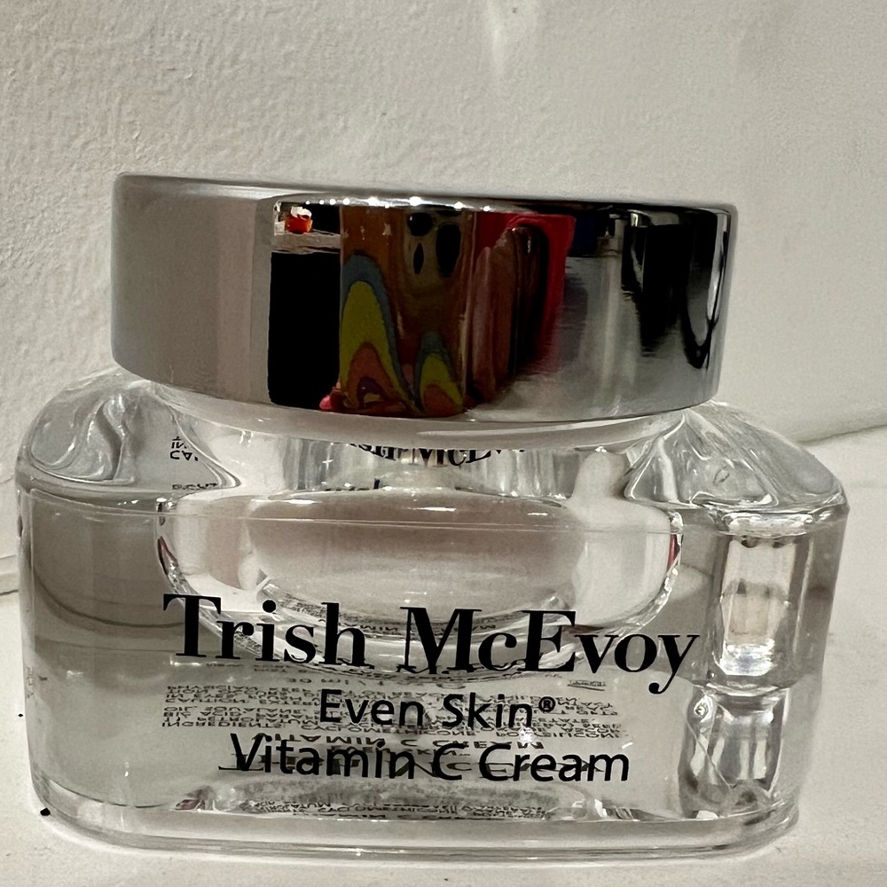 Trish McEvoy Even Skin Vitamin C Cream - 1 Oz Jar Full Sz NWOB. Retails $77